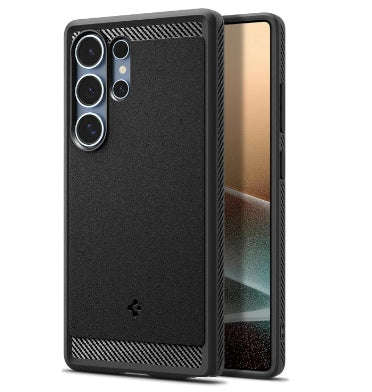 SAMSUNG GALAXY S25 ULTRA PREMIUM RUGGED ARMOR MAGSAFE CASE BLACK | SPIGEN