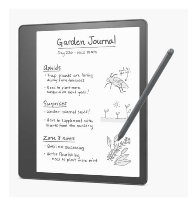 AMAZON KINDLE SCRIBE 10.2" 64GB WITH PREMIUM PEN BLACK (2022)