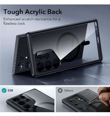 SAMSUNG GALAXY S24 ULTRA PREMIUM MAGSAFE CASE CLEAR BLACK | ESR