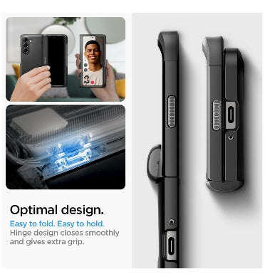 SAMSUNG GALAXY Z FOLD 5 PREMIUM SLIM ARMOR PRO PEN EDITION CASE BLACK | SPIGEN