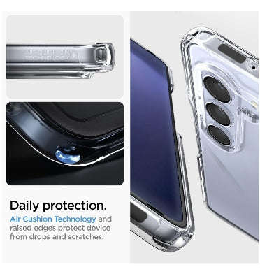 SAMSUNG GALAXY Z FOLD 5 PREMIUM ULTRA HYBRID CRYSTAL CASE CLEAR | SPIGEN