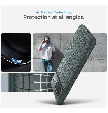 GOOGLE PIXEL 8 PREMIUM SLIM LIQUID AIR CASE ABYSS GREEN | SPIGEN