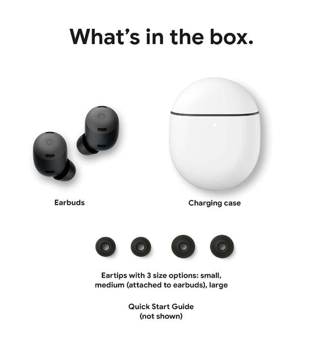 GOOGLE PIXEL BUDS PRO CHARCOAL (2022)