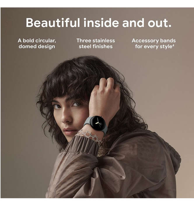 GOOGLE PIXEL WATCH BLACK/OBSIDIAN