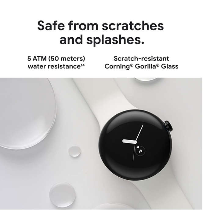 GOOGLE PIXEL WATCH SILVER/CHARCOAL