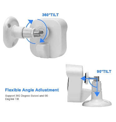 BLINK XT3 CAMERA WALL MOUNT PROTECTIVE COVER & BRACKET WHITE 3PK