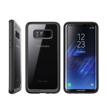 SAMSUNG GALAXY S8+ PLUS PREMIUM SLIM HYBRID CASE BLACK | SUPCASE