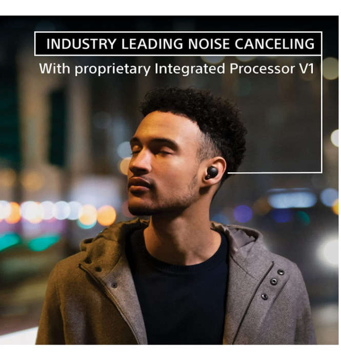 SONY WF-1000XM4 WIRELESS EARBUDS WITH ALEXA BUILT-IN BLACK