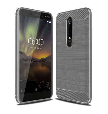 NOKIA 6.1 (2018) PROTECTIVE SLIM TPU CASE GRAY | SUENSAN