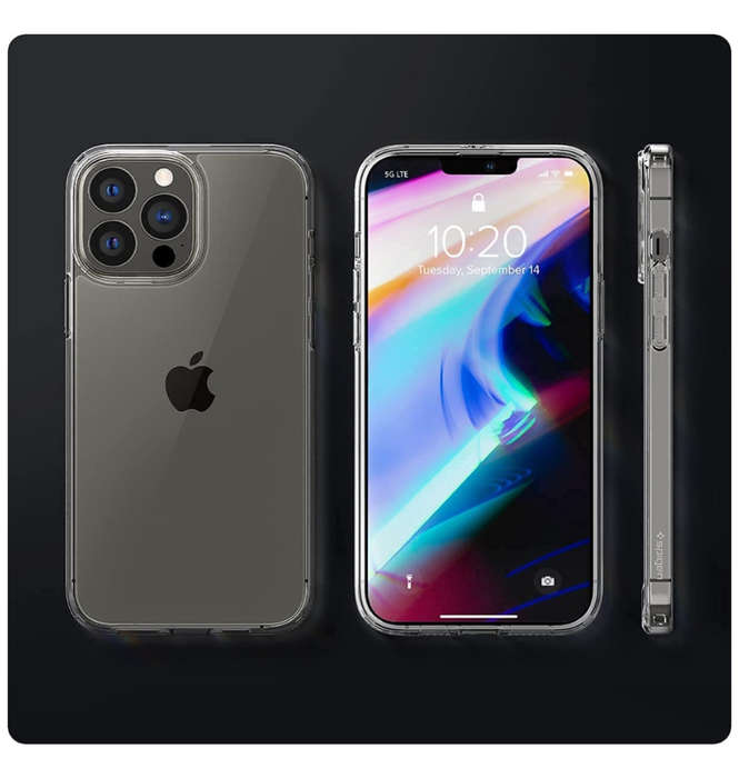 IPHONE 13 PRO PREMIUM ULTRA HYBRID CRYSTAL CASE CLEAR | SPIGEN