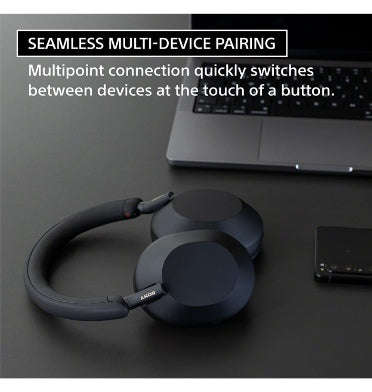 SONY WH1000XM5 NOISE CANCELLING WIRELESS HEADPHONES BLACK
