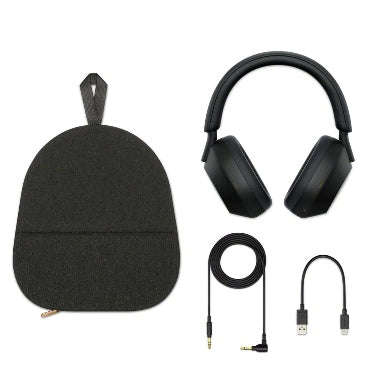 SONY WH1000XM5 NOISE CANCELLING WIRELESS HEADPHONES BLACK