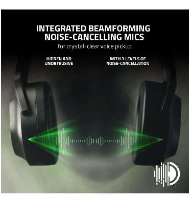 RAZER BARRACUDA PRO THX HYBRID ANC WIRELESS HEADSET BLACK