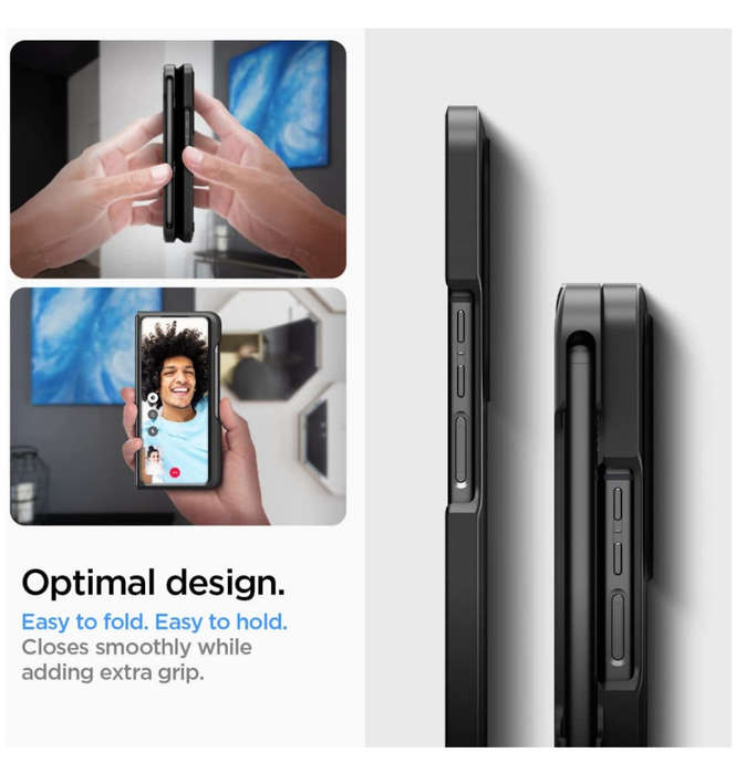SAMSUNG GALAXY Z FOLD 4 PREMIUM THIN FIT P CASE BLACK | SPIGEN