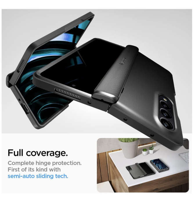 SAMSUNG GALAXY Z FOLD 4 PREMIUM SLIM ARMOR PRO CASE BLACK | SPIGEN