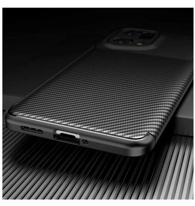 OPPO FIND X5 PRO PREMIUM CARBON FIBRE TEXTURED CASE BLACK | CRUZERLITE