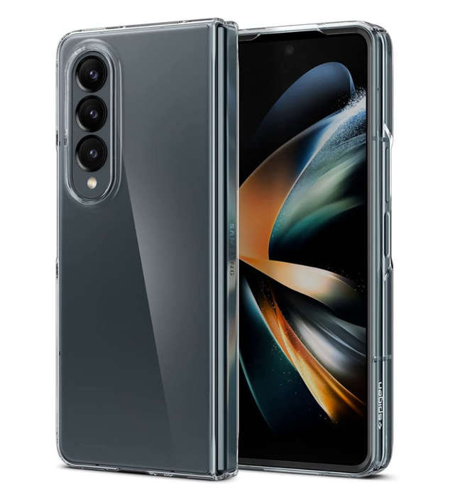 SAMSUNG GALAXY Z FOLD 4 PREMIUM AIRSKIN CASE CRYSTAL CLEAR | SPIGEN