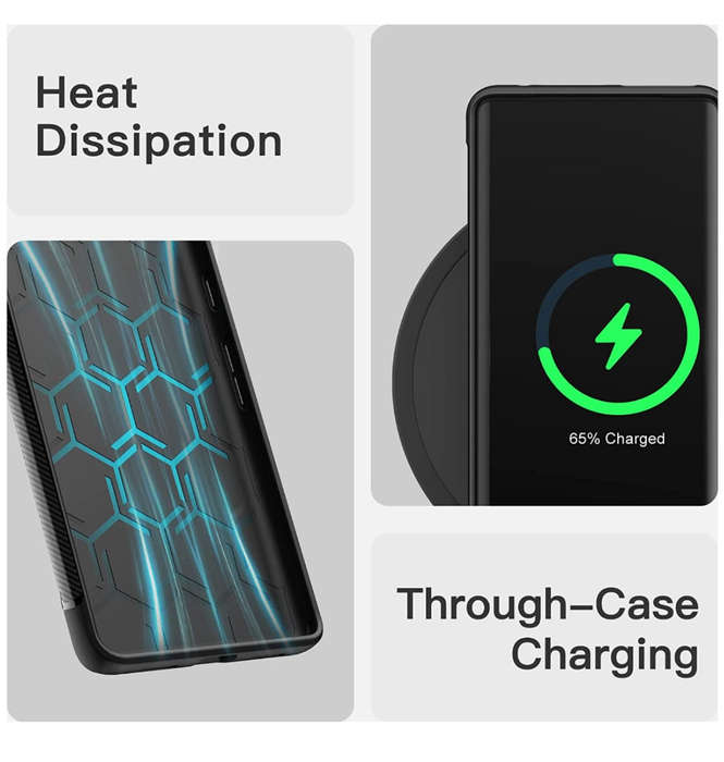 GOOGLE PIXEL 7 PRO PREMIUM SLIM FIT CARBON FIBRE DESIGN CASE MATTE BLACK | JETECH