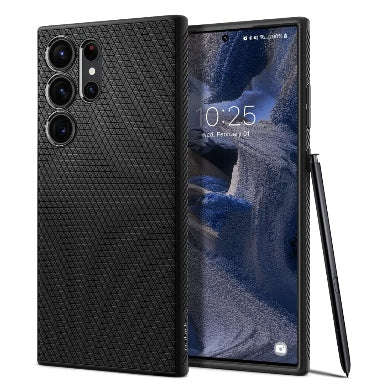 SAMSUNG GALAXY S23 ULTRA PREMIUM SLIM LIQUID AIR CASE BLACK | SPIGEN