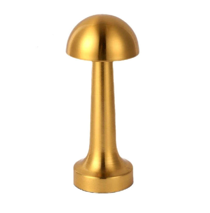 Rechargeable Mushroom Shaped White LED Table Lamp