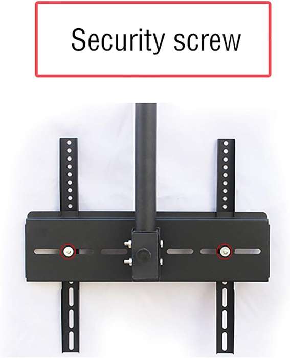 Adjustable 20To 55 Tilt Swivel Ceiling Mount TV Bracket