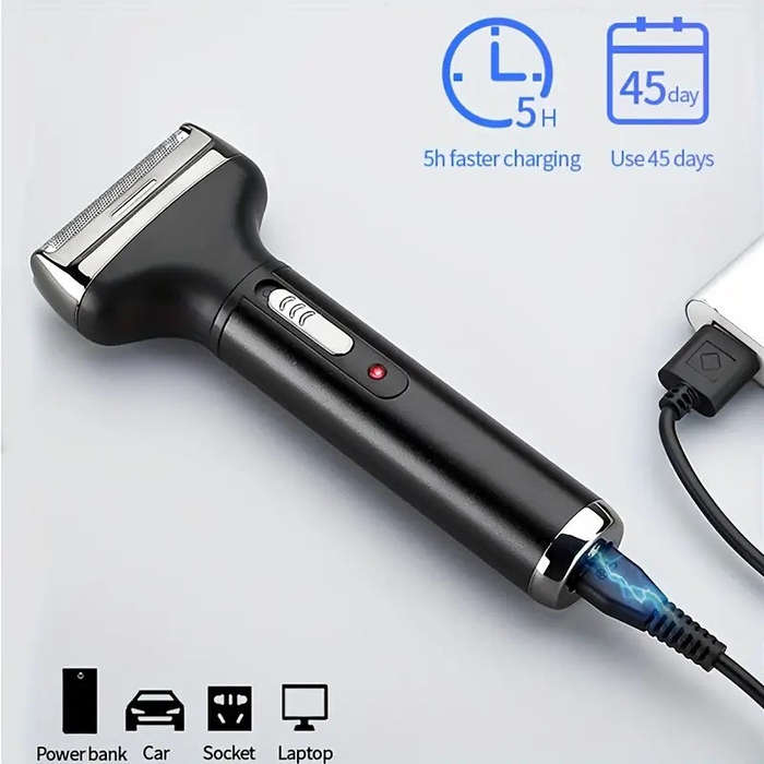 Rechargeable 4-In-1 Mens Shaving Grooming Kit