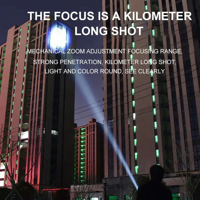 Rechargeable UV + LED Flash Light 1200mah Battery