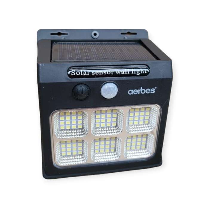 96 LED Solar Powered Sensor Wall Light