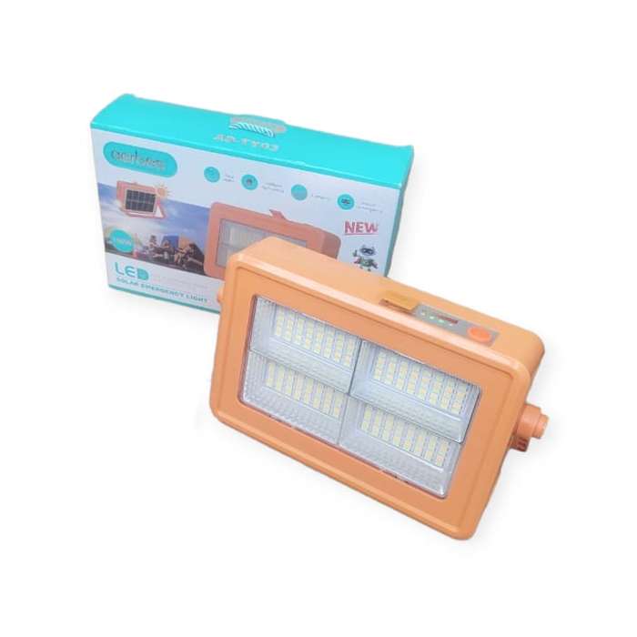 Rechargeable Solar Powered Work Light With 192 LED