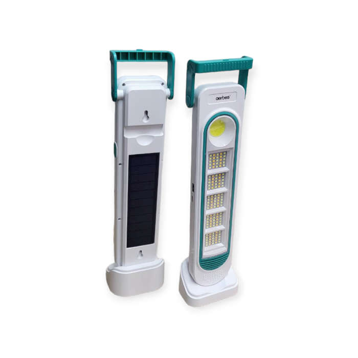 100W Rechargeable Solar Powered Emergency Light