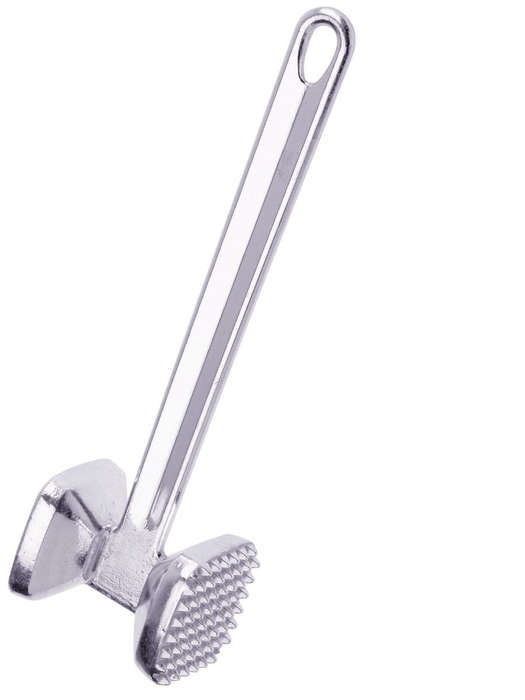 Progressive Kitchenware - Two-Sided Meat Tenderizer - Silver