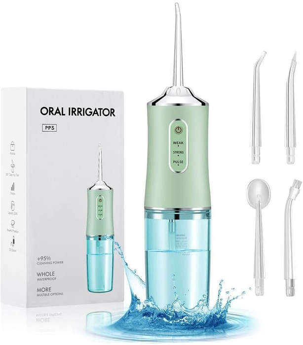 Water Flosser Cordless Dental Oral Irrigator