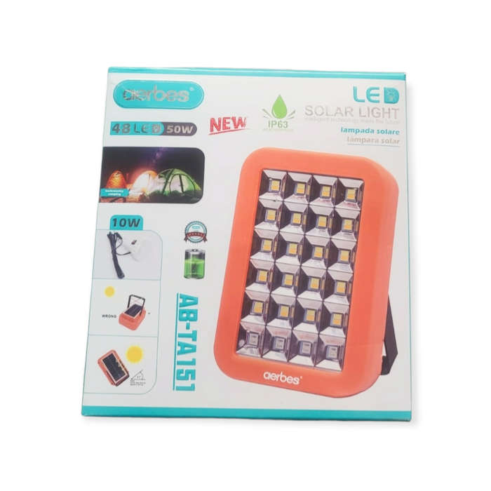 50W High-Efficiency Outdoor LED Solar Light