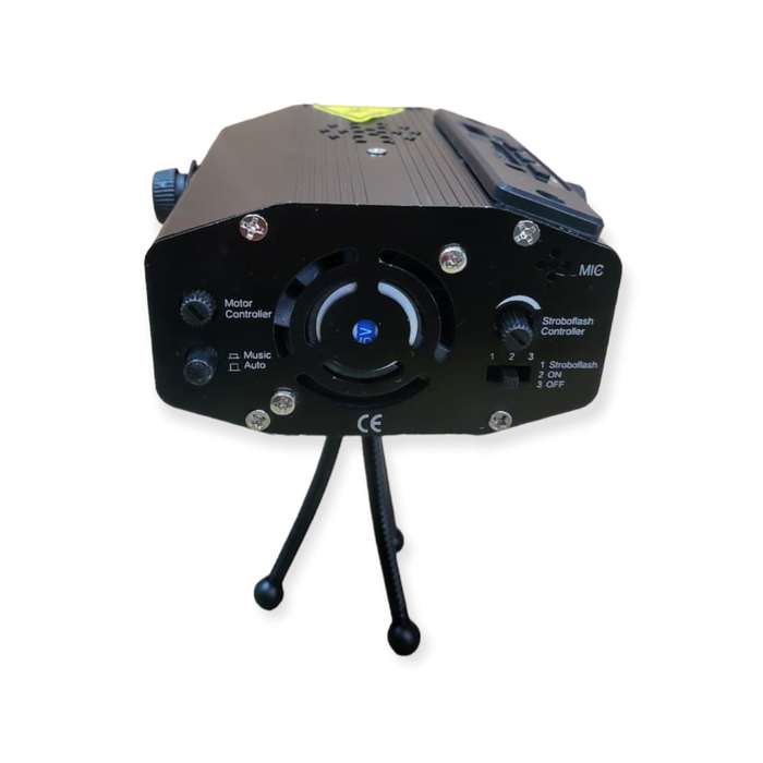 Speaker LED Mini Stage Lighting Projector With USB Port