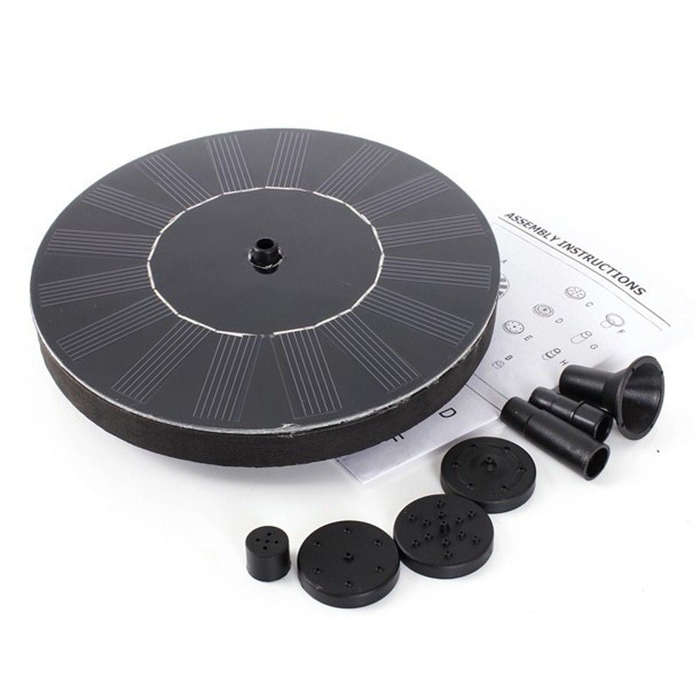 Reef Aquatics Solar Powered Fountain Pond Pump