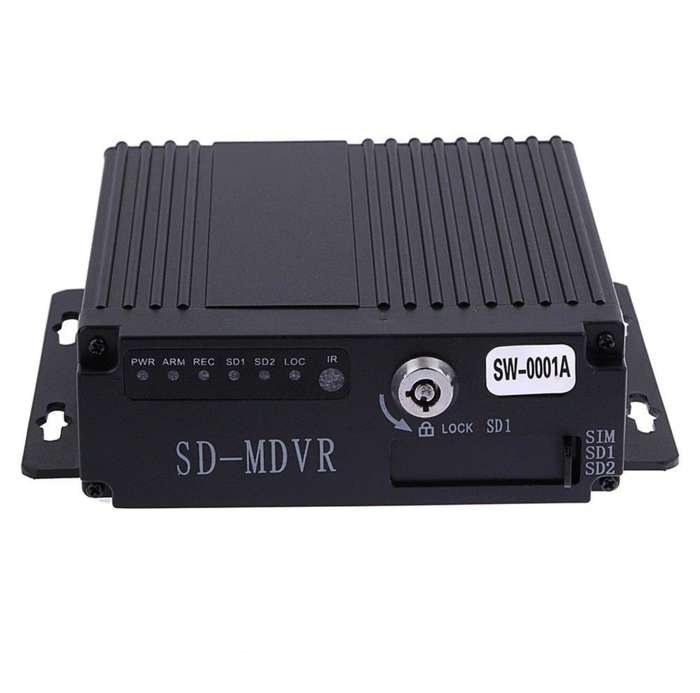 Vehicle CCTV DVR 4CH Mobile Digital Video Recorder SD-MDVR