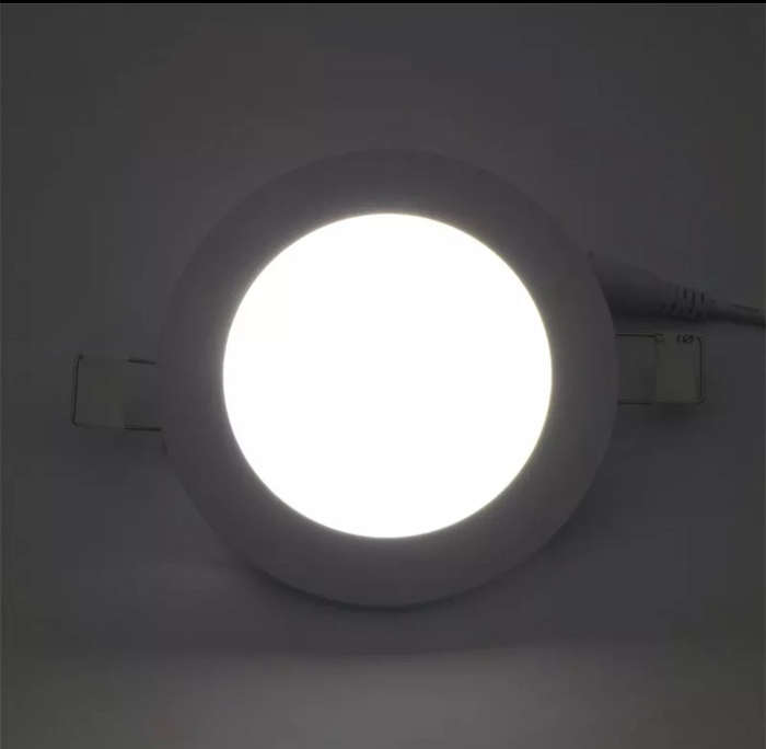 6W Round Concealed Panel Ceiling Light