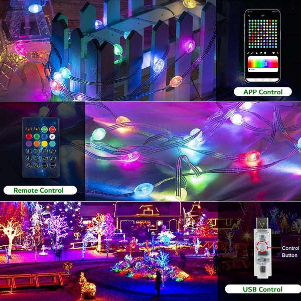 10M RGB LED Strip Light With Remote Control