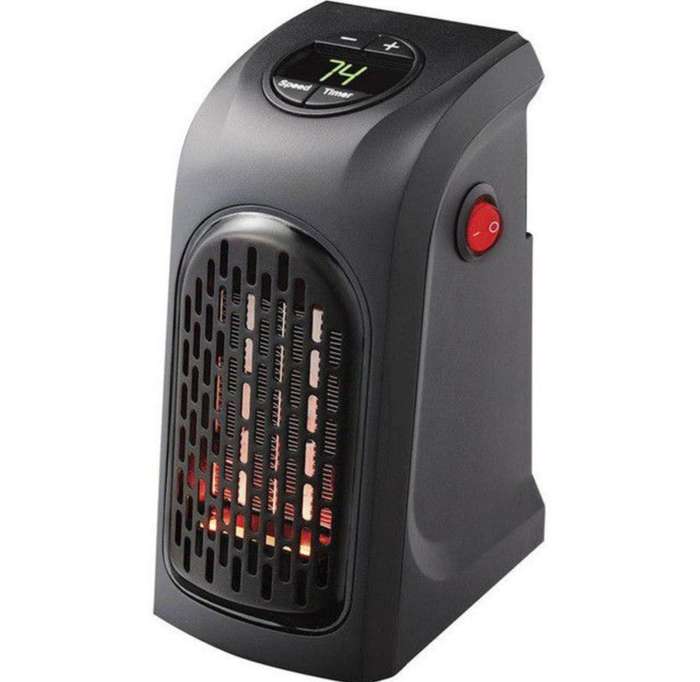 Portable Mini Wall-Outlet Space Heater Warm Air Blower