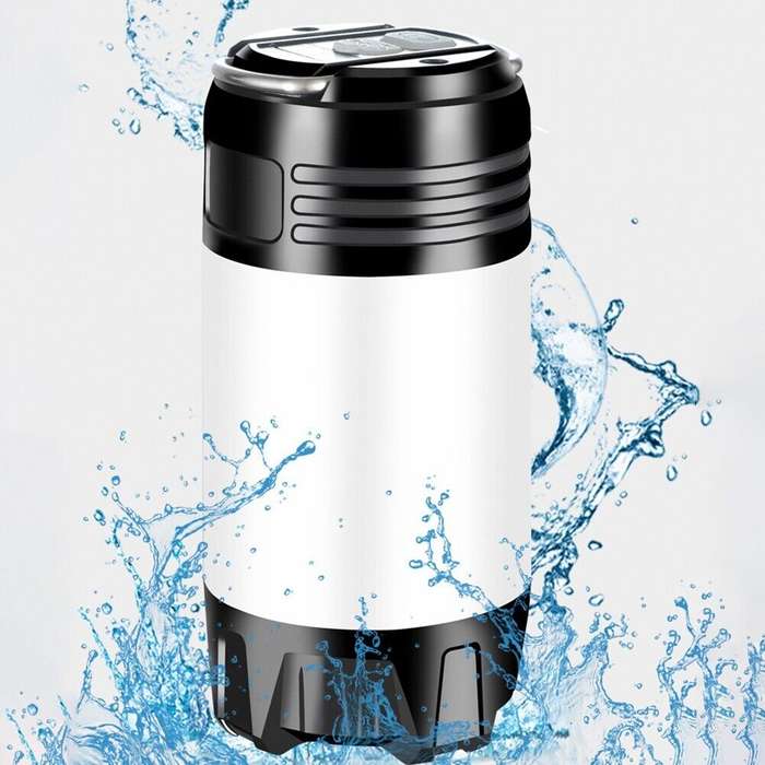 Portable 2 in 1 Rechargeable Hanging Camping Light