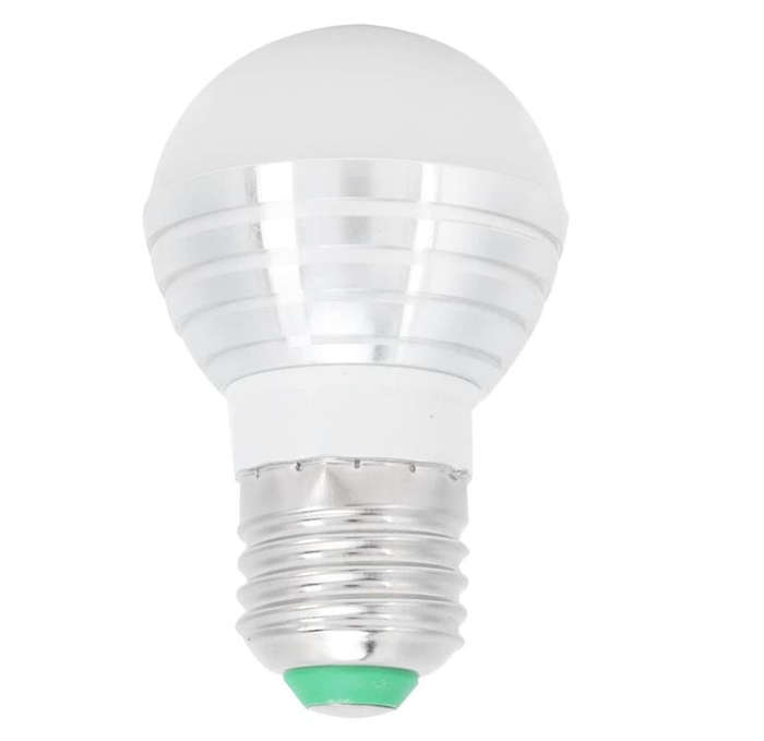 5W RGB LED E27 Bulb With Remote Control
