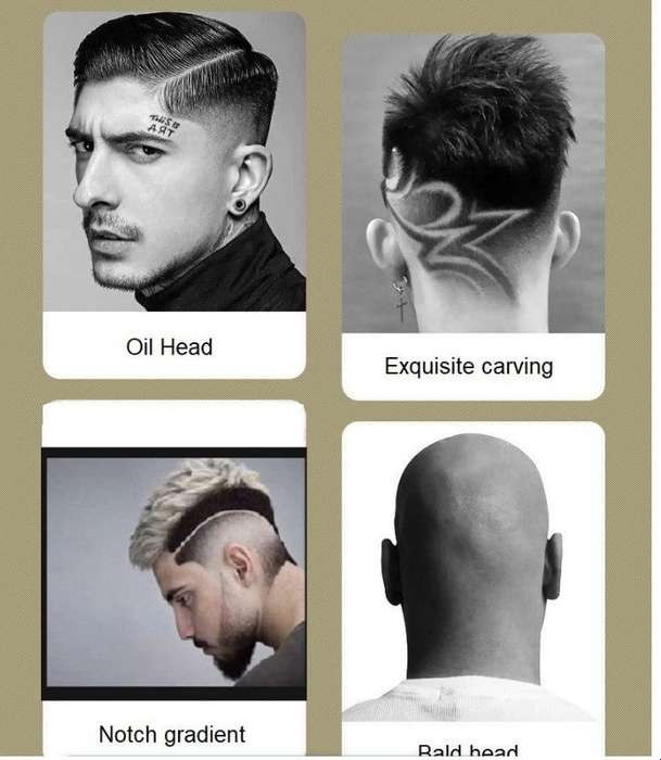 Big Dragon Pattern Electric Hair Clipper