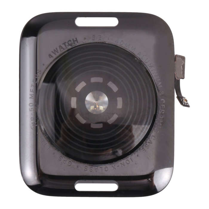 Glass Back Cover With Wireless Charging Coil For Apple Watch Series SE 40mm (LTE), For Watch Seri...