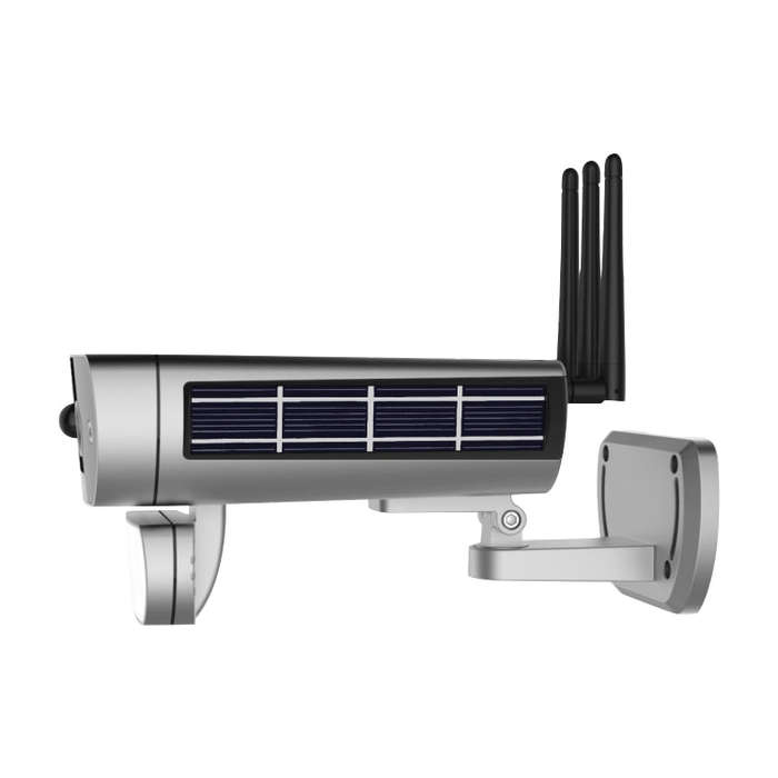T8 1080P Full HD Solar Battery Ultra Low Power Sound Light Alarm Network Camera, Support Motion D...
