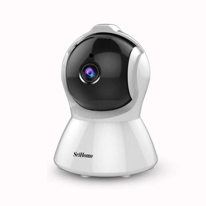 SriHome SH025 2.0 Million Pixels 1080P HD AI Auto-tracking IP Camera, Support Two Way Audio / Mot...