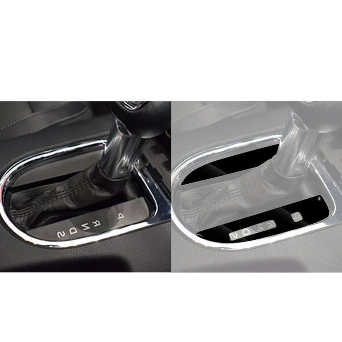 For Ford Mustang 2015-2020 Car Shifter Paddle Decorative Sticker, Right Drive, Shifter Paddle, Ri...