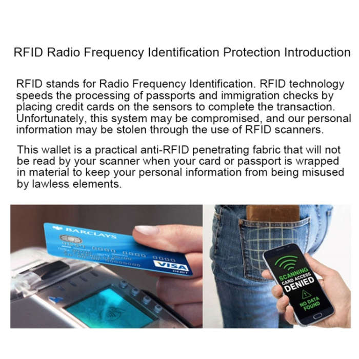 Aluminum Foil RFID Blocking Credit Card ID Bank Card Case Card Holder Cover, Size: 9.1*6.3cm, RFI...