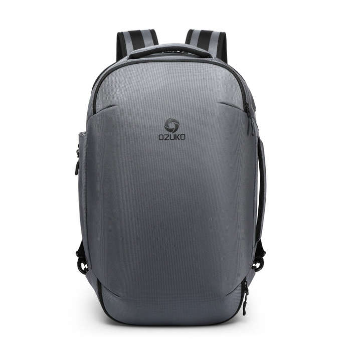 Ozuko 9216 Large Capacity Male Waterproof Business Outdoor Travel Shoulder Backpack Size: Large, ...
