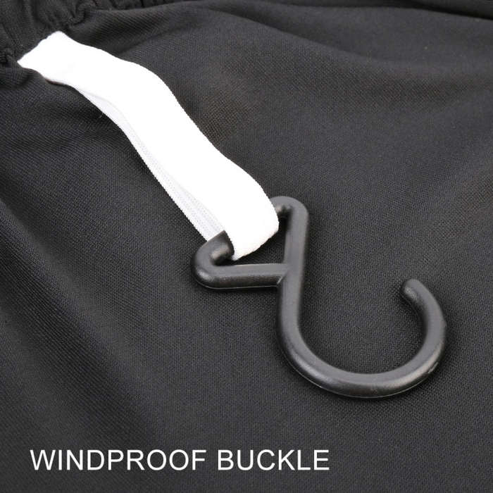 Anti-Dust Anti-UV Heat-insulating Elastic Force Cotton Car Cover for Sedan Car, Size: L, 4.9m~5.2...