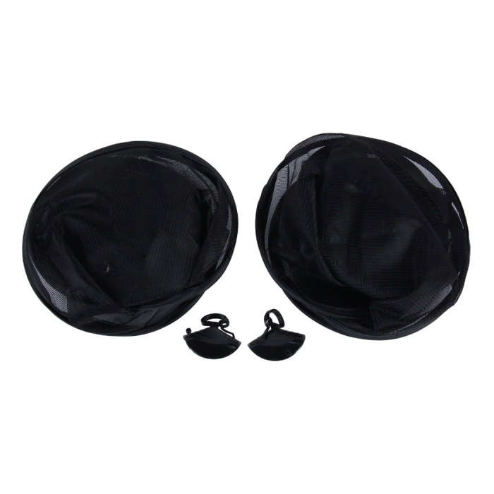 2 PCS Car Window Foldable Shade for Side Blocks UV Rays with Suction Cups, 43.5x36cm